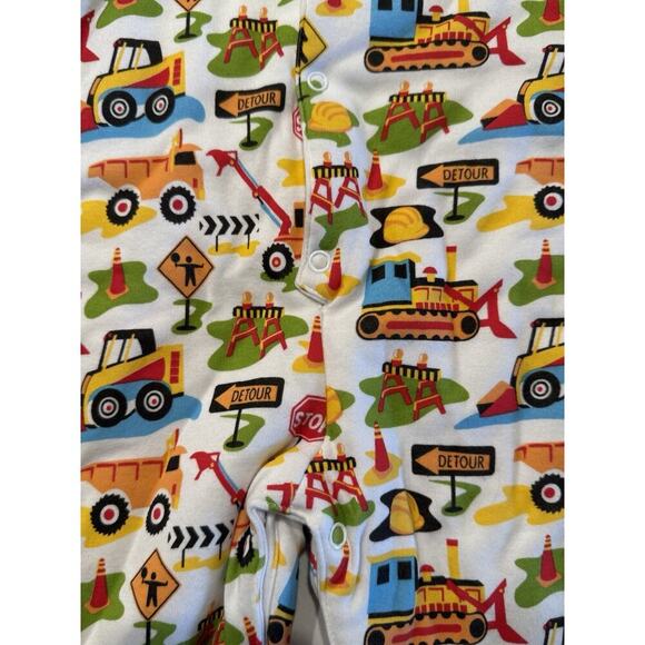 SnoPea Baby Size 6 Months Construction Builder Winter Outfit Dump Trucks READ - Picture 4 of 9
